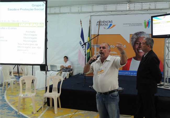 Alfredenses na construção do Orçamento Participativo 2014 do ES.